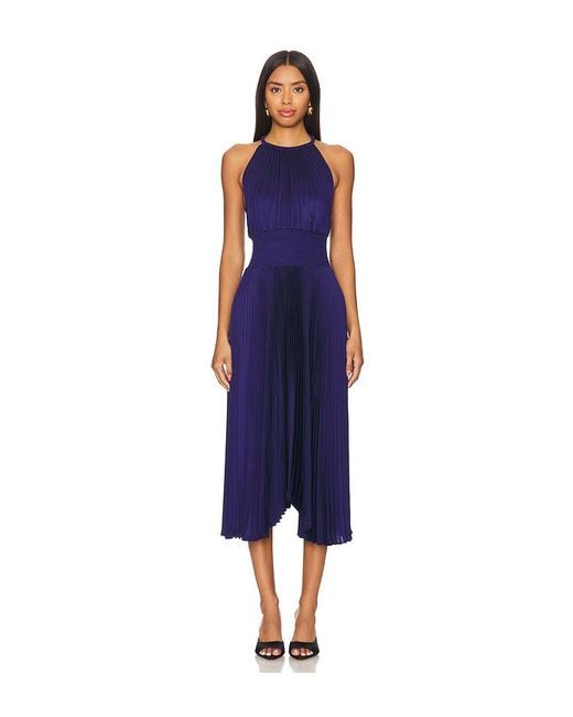 A.L.C. Blue Kleid Renzo Ii