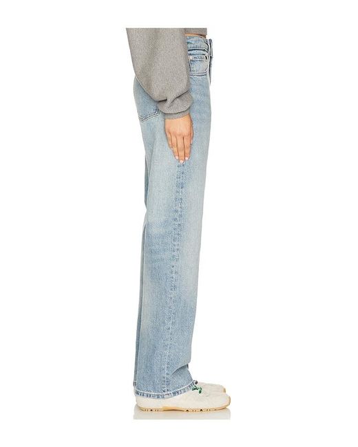 EB DENIM Blue Alida Loose Bowed Jean
