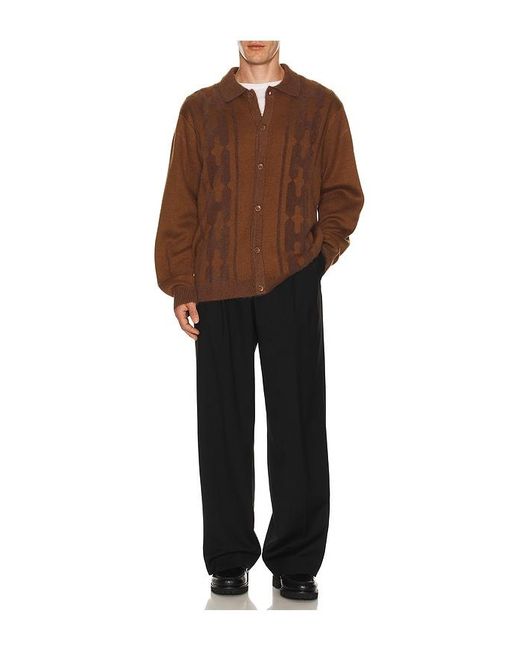 PULL PATTERSON en Brown Huf pour homme