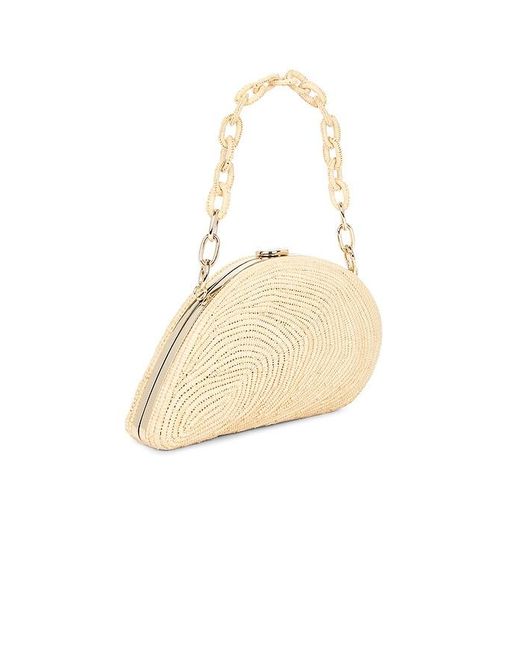 Jonathan Simkhai Natural Bridget Oyster Shell Clutch