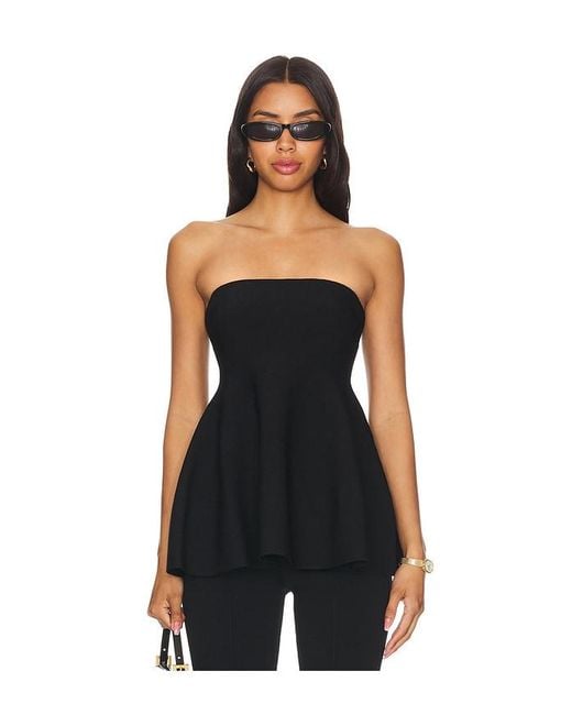 Jonathan Simkhai Black Ioanna Top