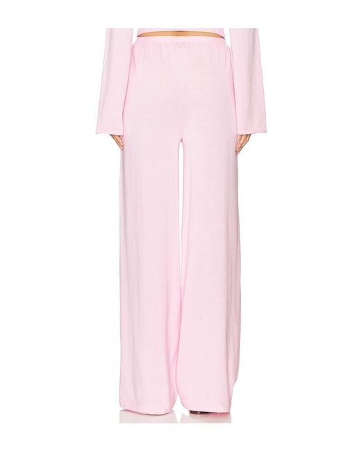 SNDY'S Pink X Revolve August Button Pants