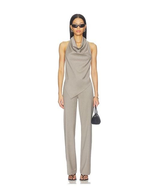 St. Agni Natural 90's Wool Rouleau Minimal Pant