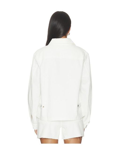 Still Here White Coach Jacket