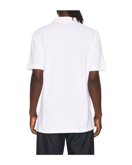 Polo Ralph Lauren White Classic-fit Mesh Polo for men