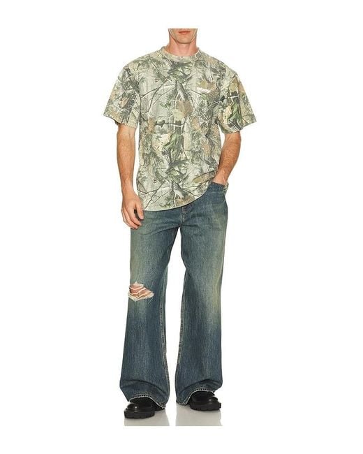 Obey Green Get Up Tee for men