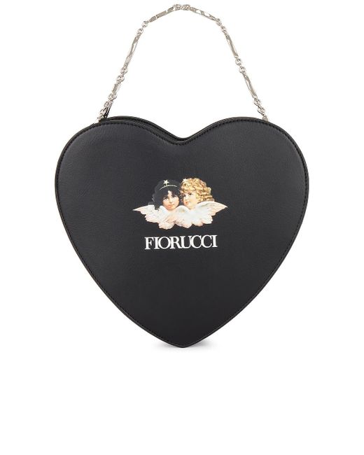 Fiorucci Black Angels Heart Bag
