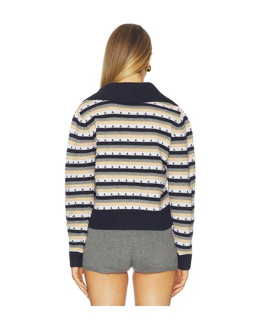 Maude Club Blue Jones Sweater