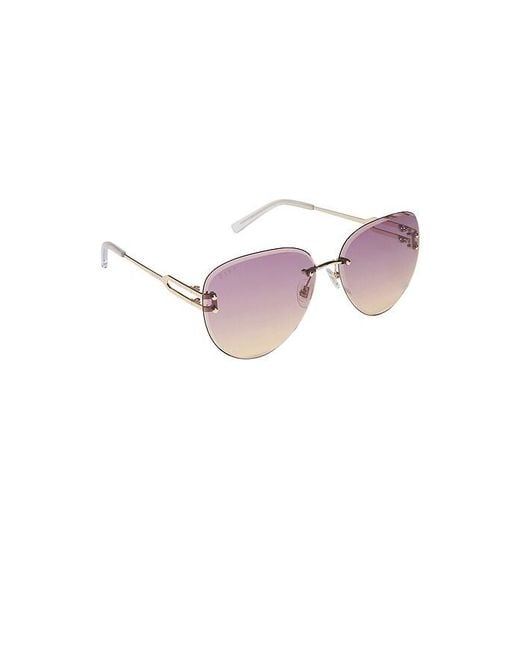 DIFF Purple Trista Sunglasses