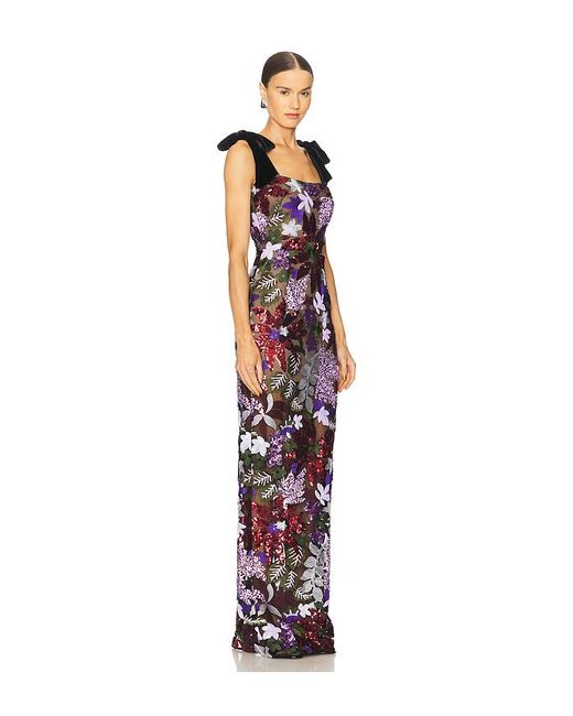 Bronx and Banco Multicolor Dahlia Maxi Dress
