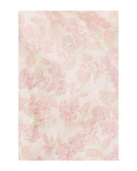 Elliatt Multicolor Floralie Strapless Gown