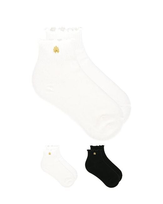 Lele Sadoughi White Socken
