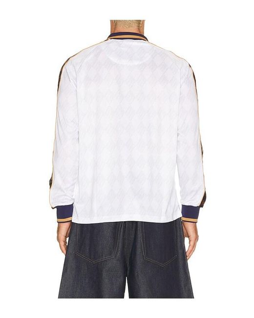 Kappa White X Modelo Authentic Fantay Long Sleeve Jersey for men