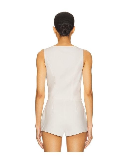 MAJORELLE White Hadlee Top