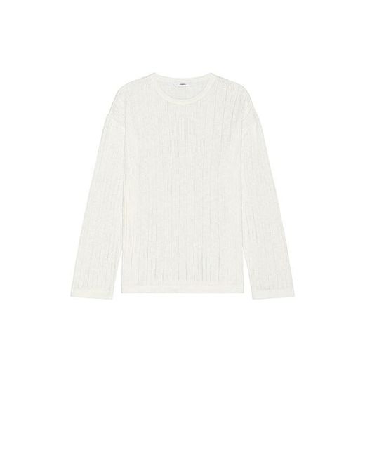 PULL POINTELLE en White Commas pour homme