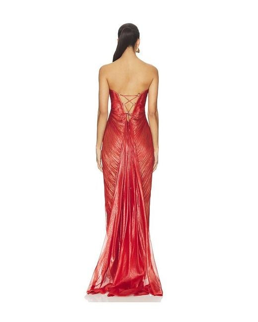 Maria Lucia Hohan Red Rachel Dress