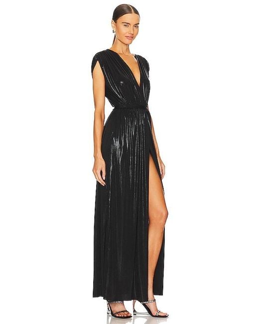 Norma Kamali Black Athena Gown
