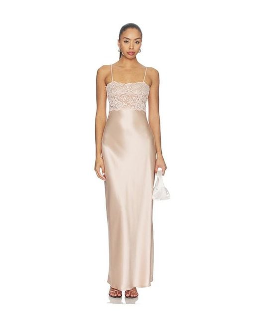 AYA MUSE White Myra Dress