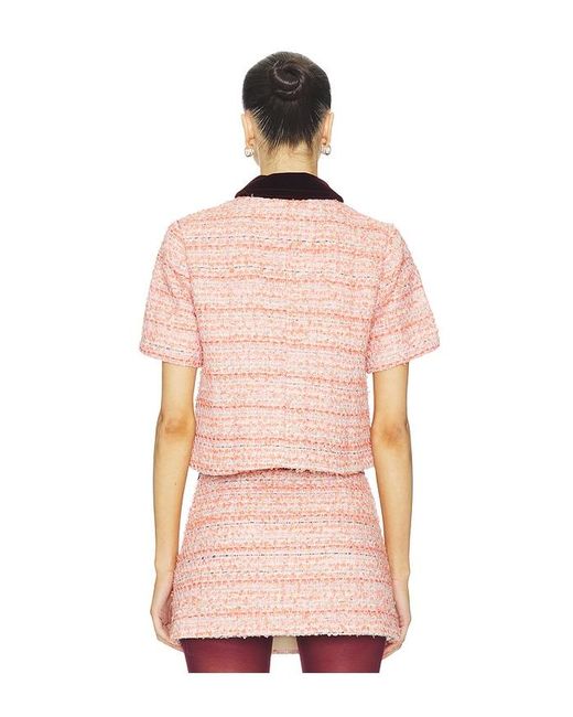 Maude Club Pink Leo Top