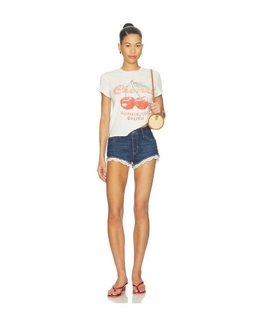 Free People Blue Nova Tee Graphic
