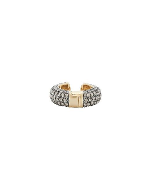DEMARSON Metallic Lili Pave Ear-Cuff 2.0