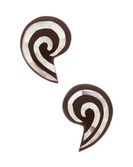 Julietta Black Spira Earrings