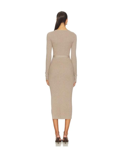 Hevron Natural Asher Dress