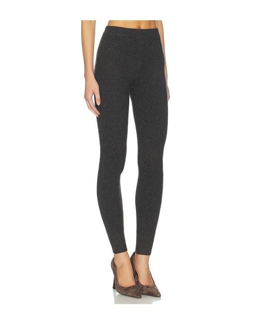 SER.O.YA Black Mish Knit Legging