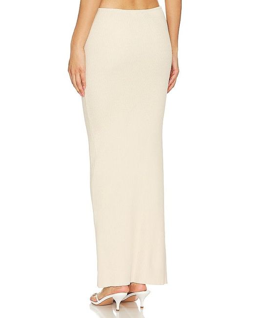 Line & Dot Natural Lockheart Maxi Skirt