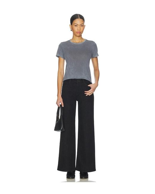 AG Jeans Black Saige Wide Jeans
