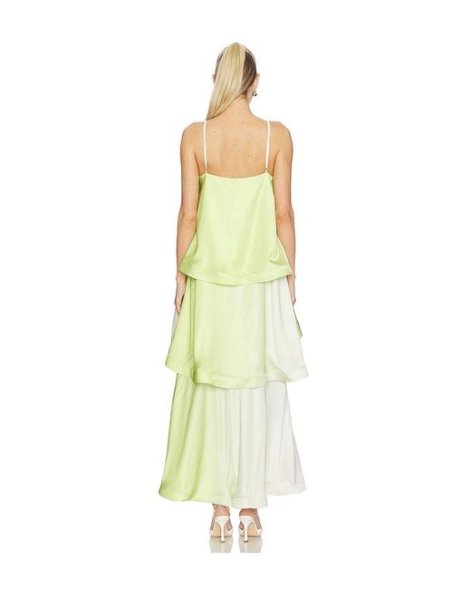 Elliatt White Elisia Tiered Gown