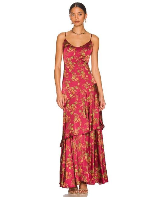 House of Harlow 1960 Red X Revolve Alaia Maxi Dress
