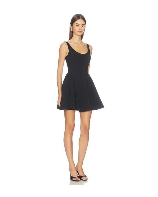 MAJORELLE Black Manon Mini Dress