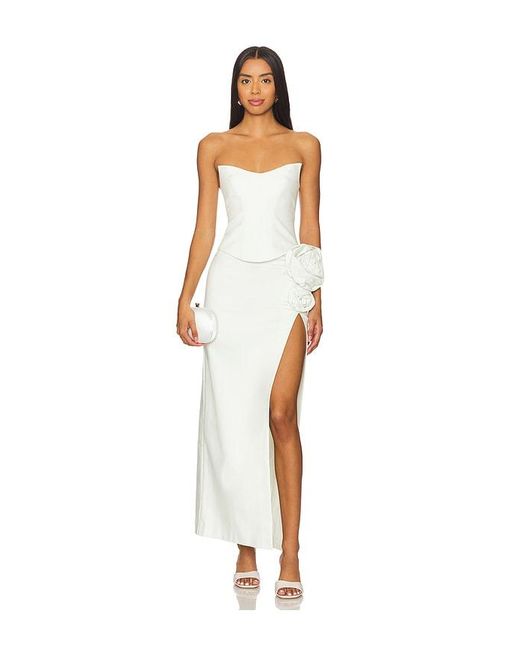 Nbd White Yaz Bustier