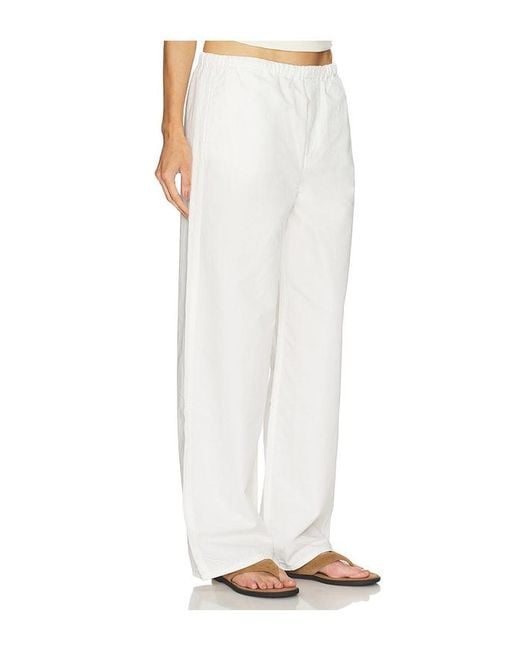 GRLFRND White Kacey Pull On Wide Leg