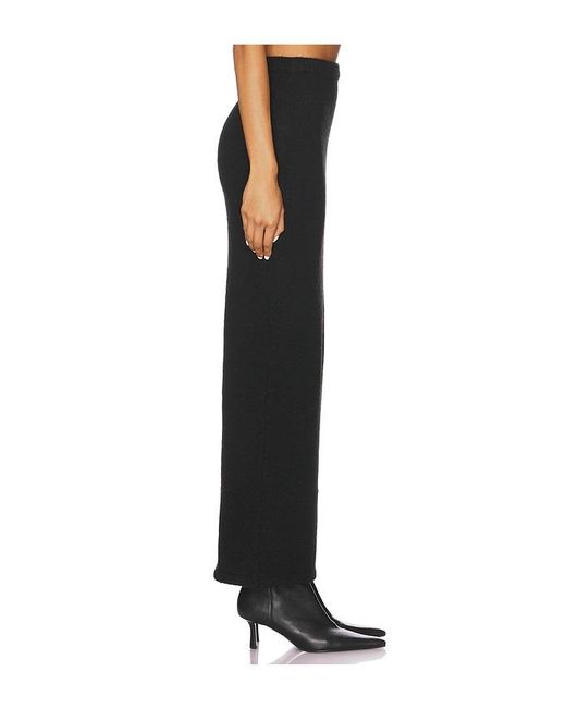 ALL THE WAYS Black Elsie Knit Maxi Skirt