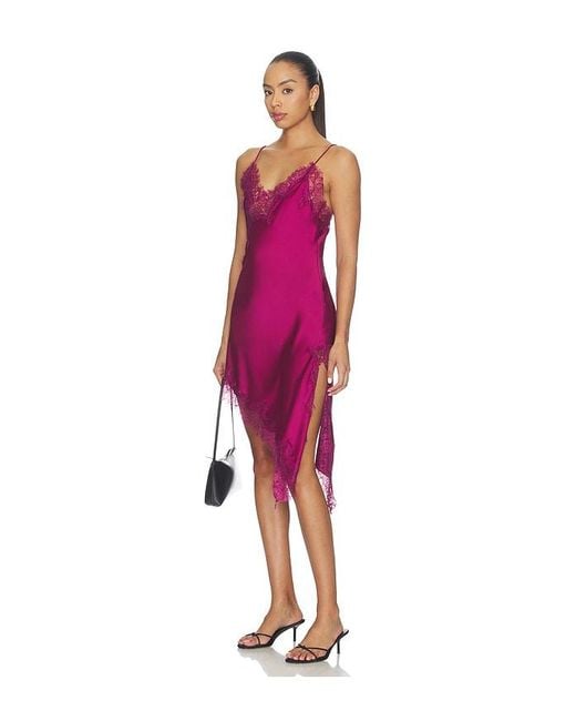 Lioness Pink Emerging Midi Dress
