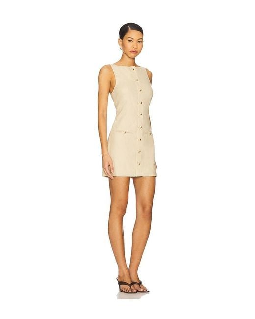 Lovers + Friends Natural Meredith Mini Dress