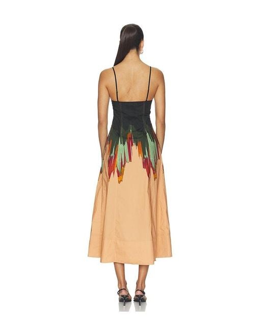Ulla Johnson Multicolor Fiora Cami Cotton Dress
