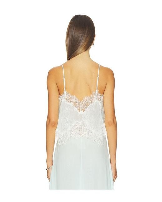 Elysia Top en Neutral LoveShackFancy en coloris White