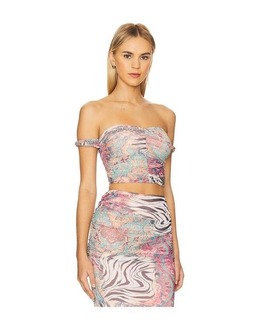 AFRM Multicolor Koa Top