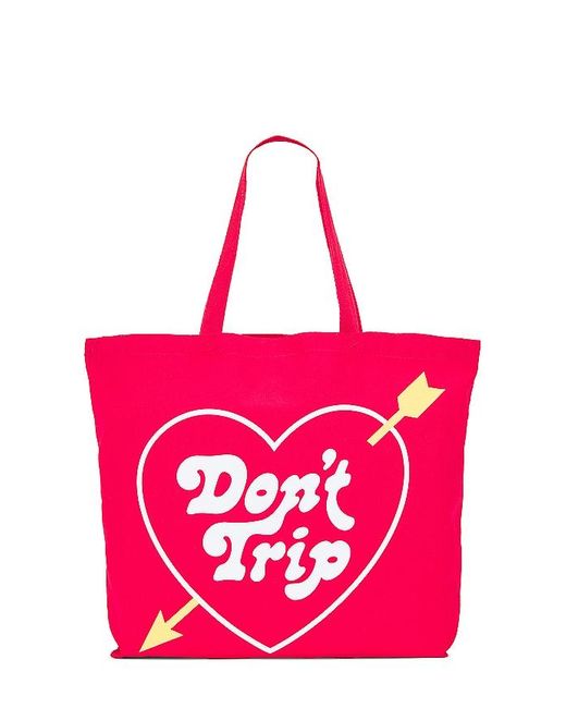 Free & Easy Pink Heart & Arrow Tote Bag