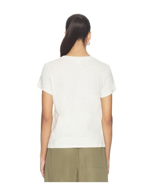 Re/done Natural Classic Tee Tini Time