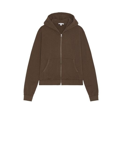 Jaded London Brown Mini Monster Hoodie for men