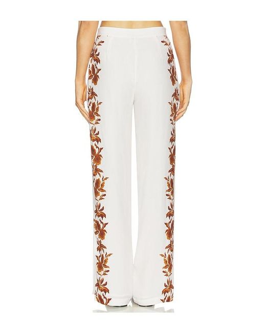 Hemant & Nandita White Pants With Slit