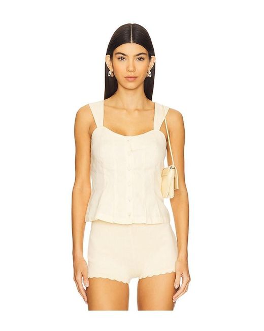 PAIGE Romi トップ White