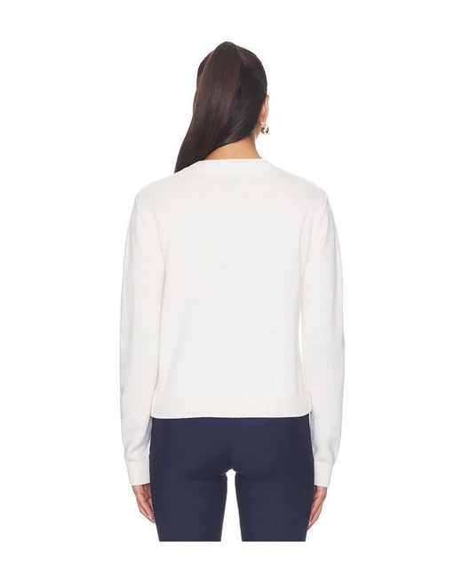 Casablanca White Stacked Logo Jumper