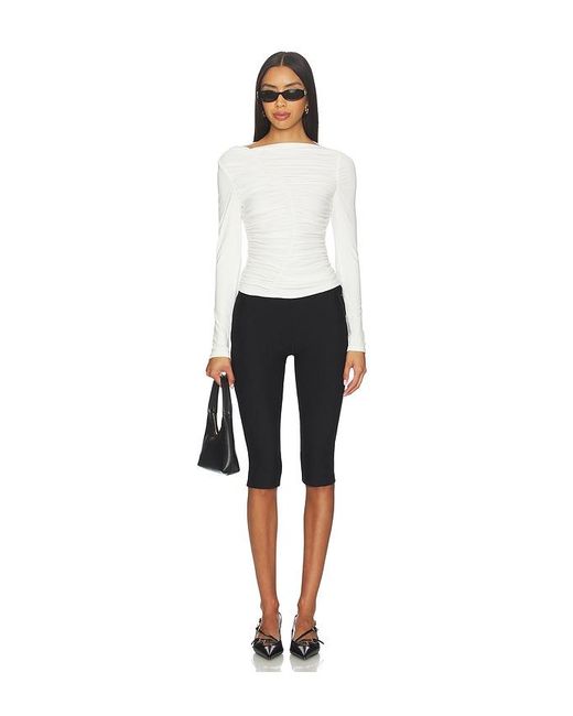 Madison The Label White Lorena Top