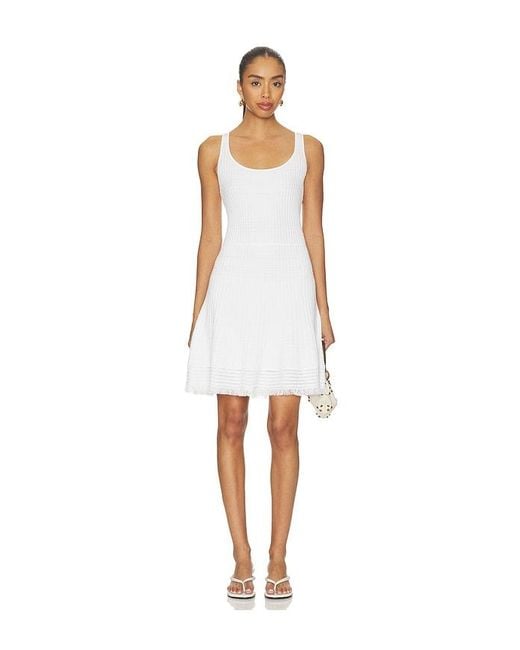 Rag & Bone White Ayan Mini Dress