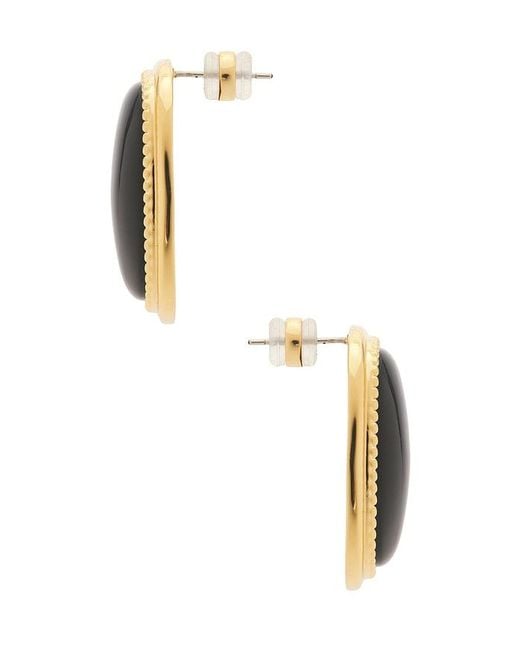 Luv Aj Black The Midnight Mesa Statement Studs Earring